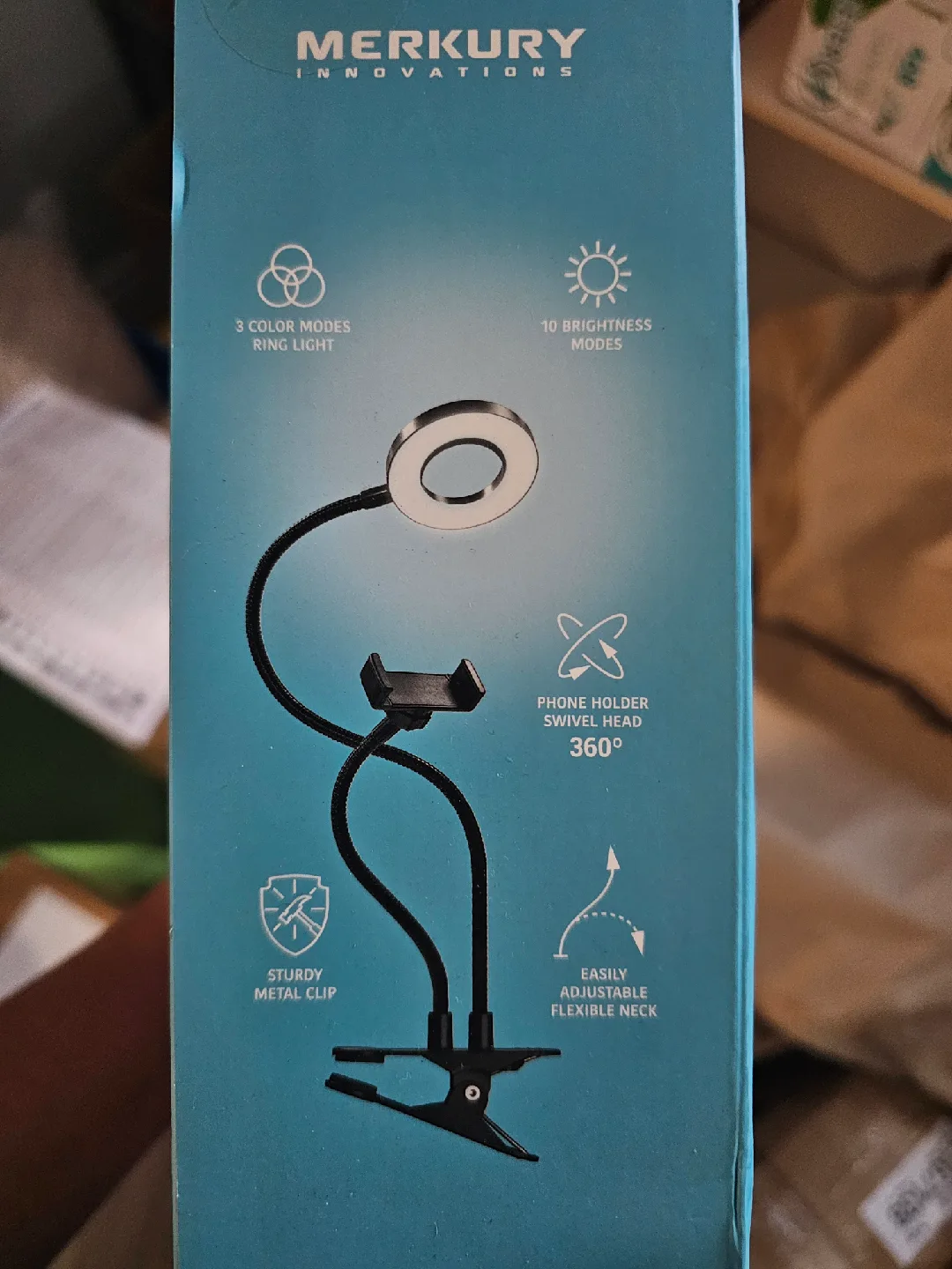 Merkury Innovations Selfie Studio Clip 🧡 image indicator(4)