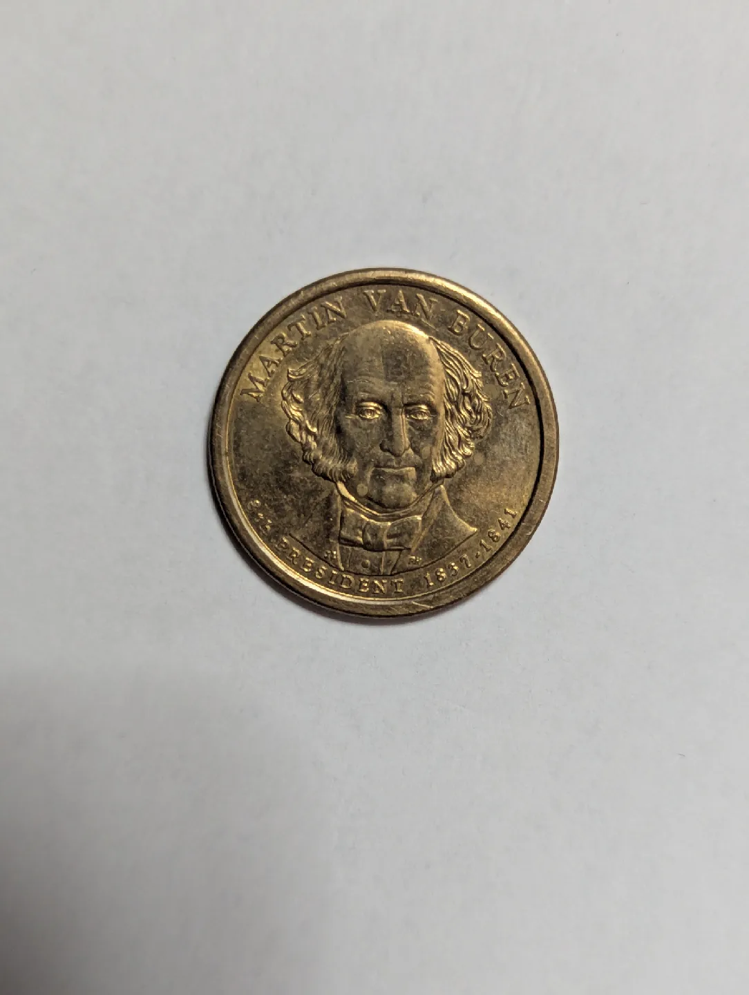 President Martin Van Buren One Dollar thumbnail