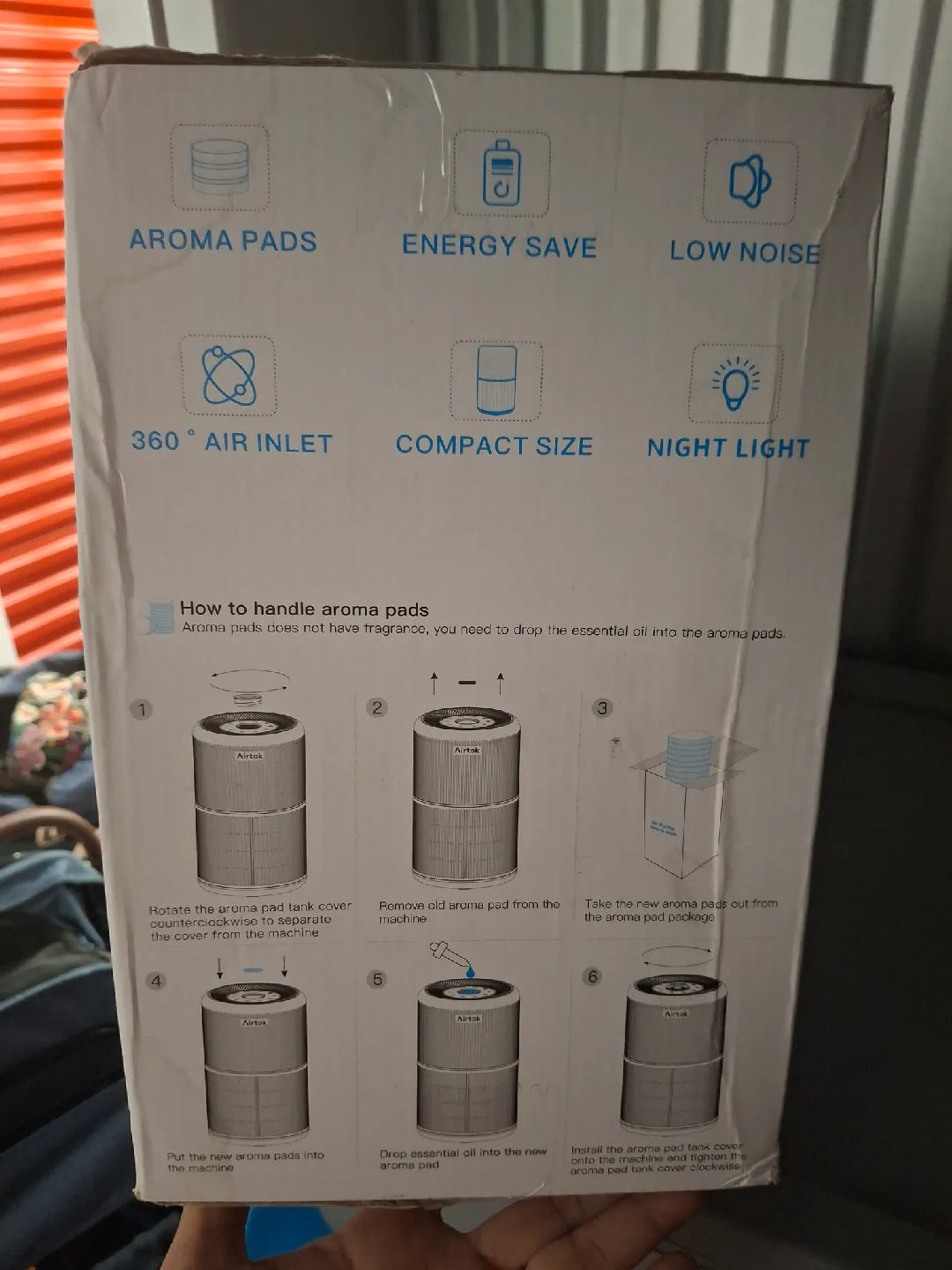 Airtok AP0601 Air Purifier - New in Box! image indicator(2)