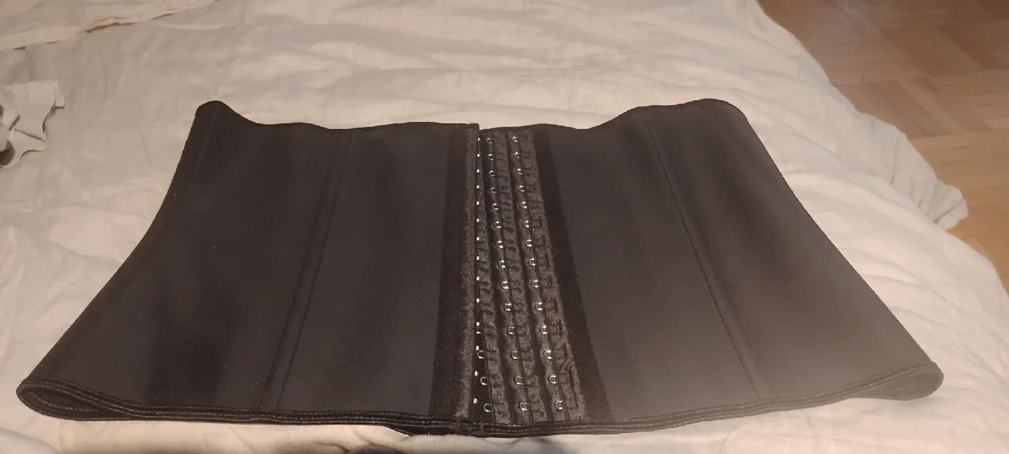 Black Waist Trainer Corset - Size 3XL thumbnail