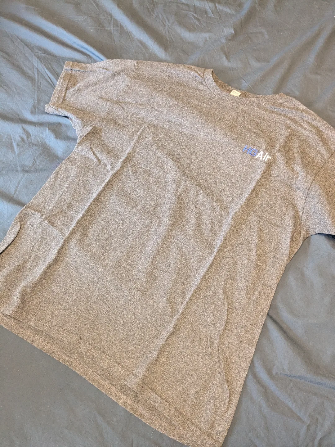 Gildan HG Air Grey T-Shirt - Size L thumbnail
