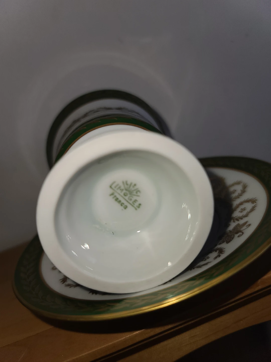 Exclusivite Chamart Limoges France Cup and Saucer - photo 2