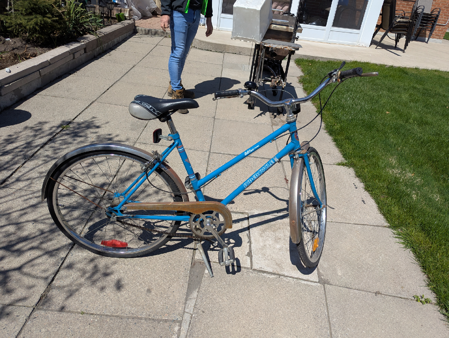 Vintage Blue Roadmaster Bicycle - photo 2
