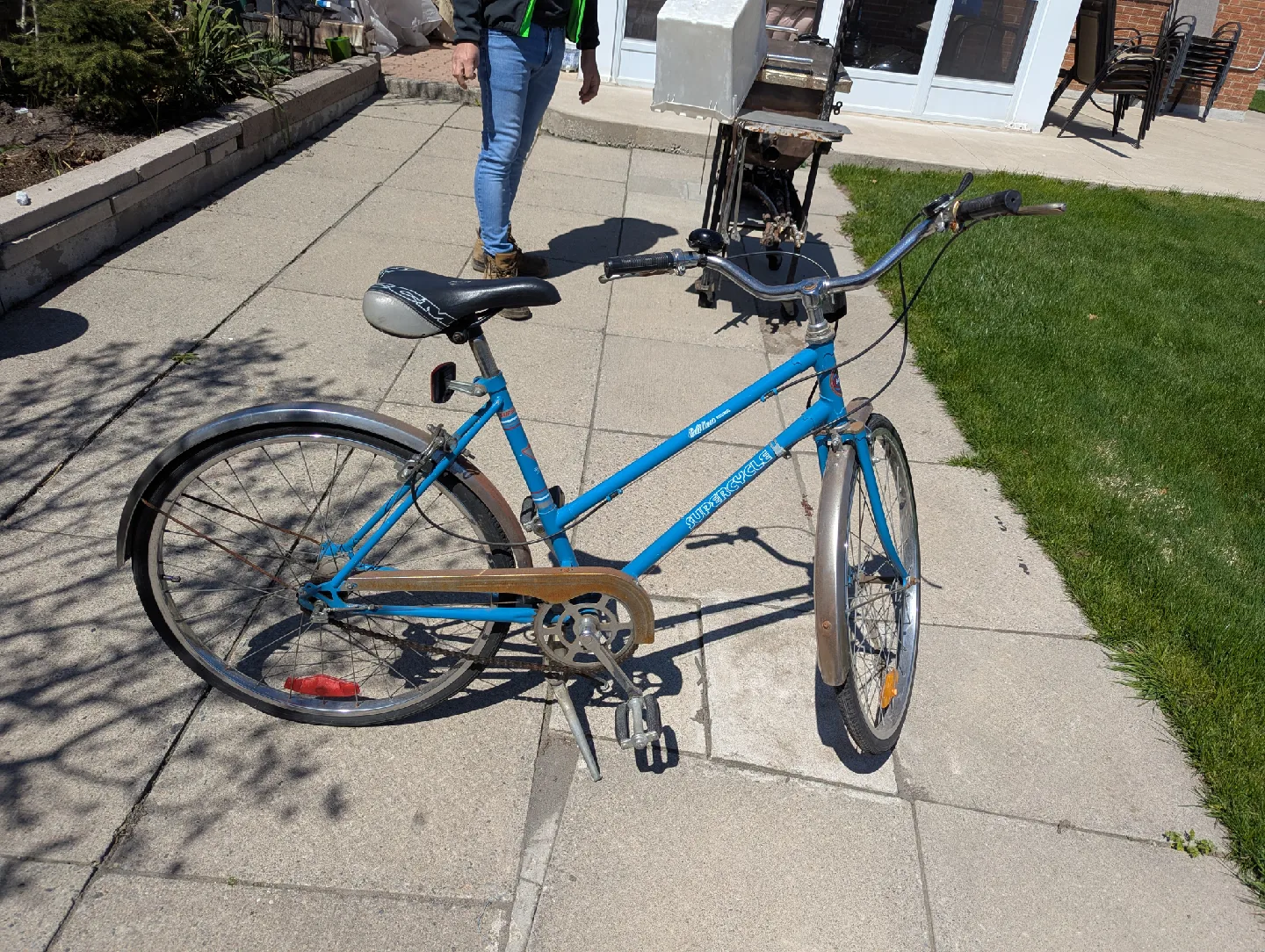 Vintage Blue Roadmaster Bicycle image indicator(2)