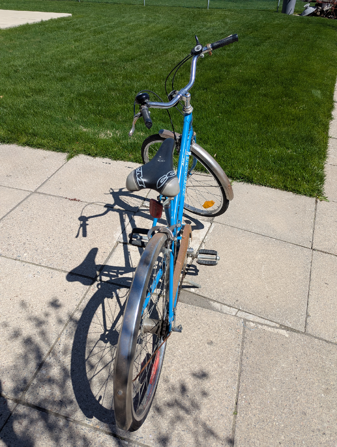 Vintage Blue Roadmaster Bicycle - photo 3