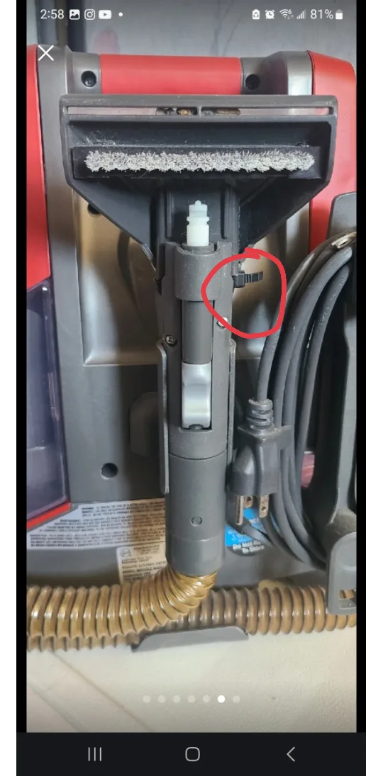 Hoover Spotless Carpet & Upholstery Cleaner image indicator(5)