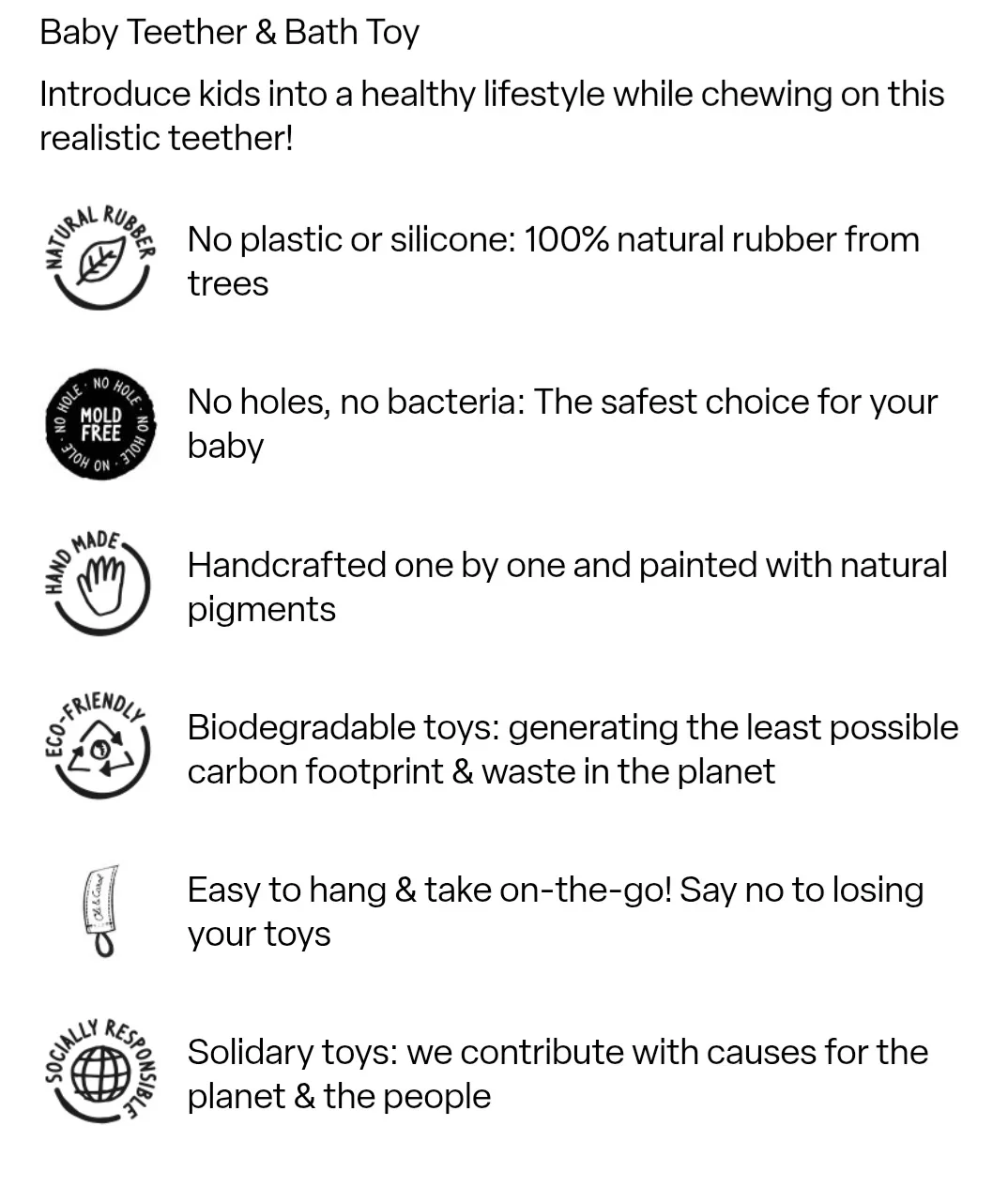 Oli & Carol Iris the Hibiscus Baby Teether image indicator(6)