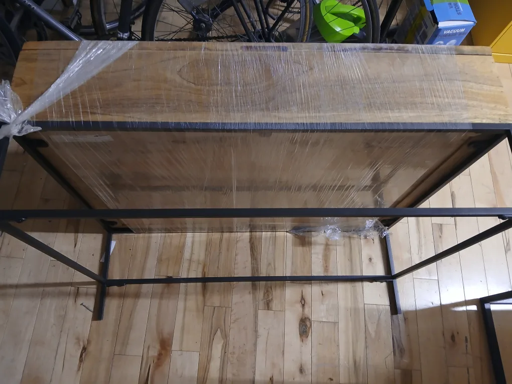 West Elm Rustic Storage Coffee Table - Raw Mango image indicator(4)