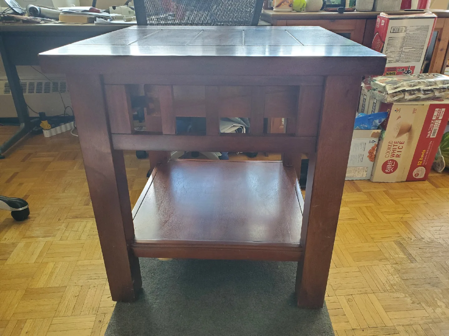 Wood side table image indicator(4)