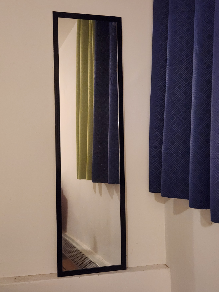 Black Framed Mirror