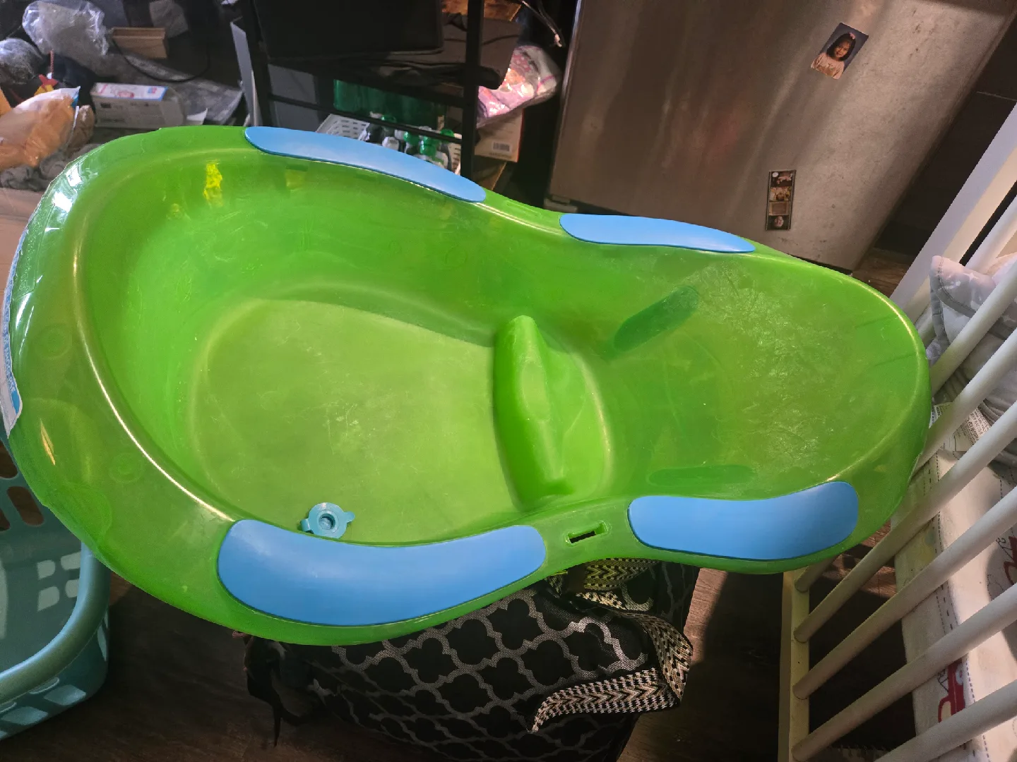 bundle Baby Bath Tub, Crib, high chair, breast pump and More image indicator(4)