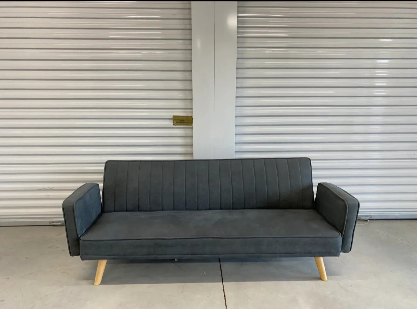 Grey Futon Sofa Bed
