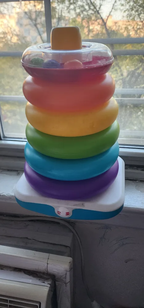 Fisher-Price Rock-a-Stack Baby Toy thumbnail