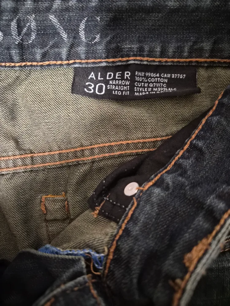 Alder Narrow Straight Leg Jeans - Size 30 image indicator(2)