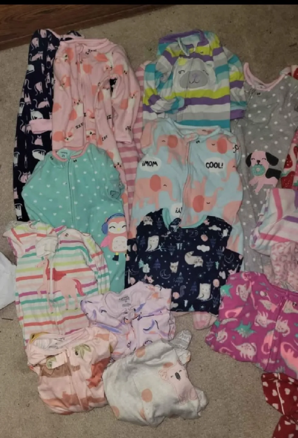 20x Baby Sleepers & Sleep Sacks - size  2T very warm image indicator(2)