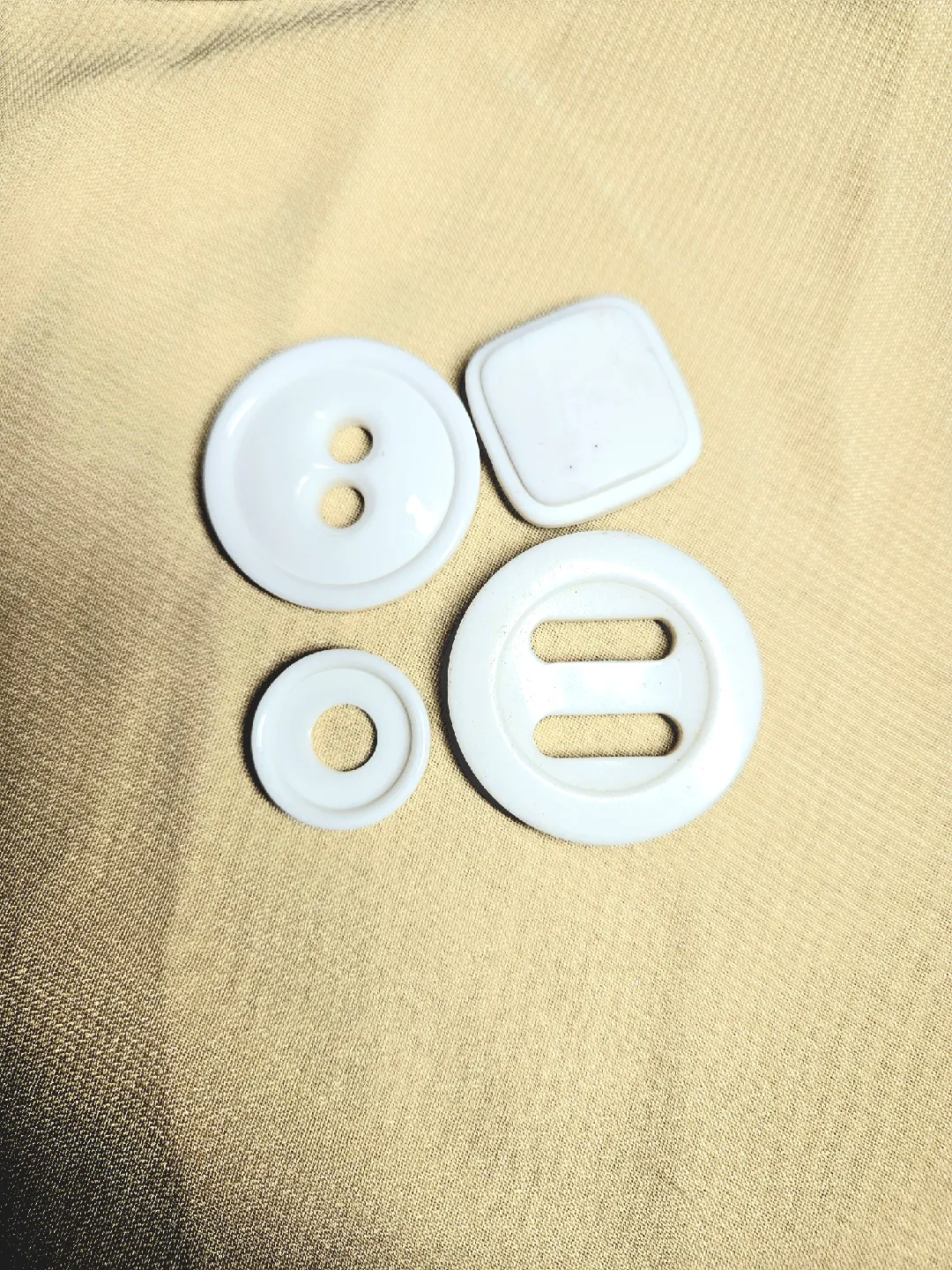 Assorted Whiteout Buttons