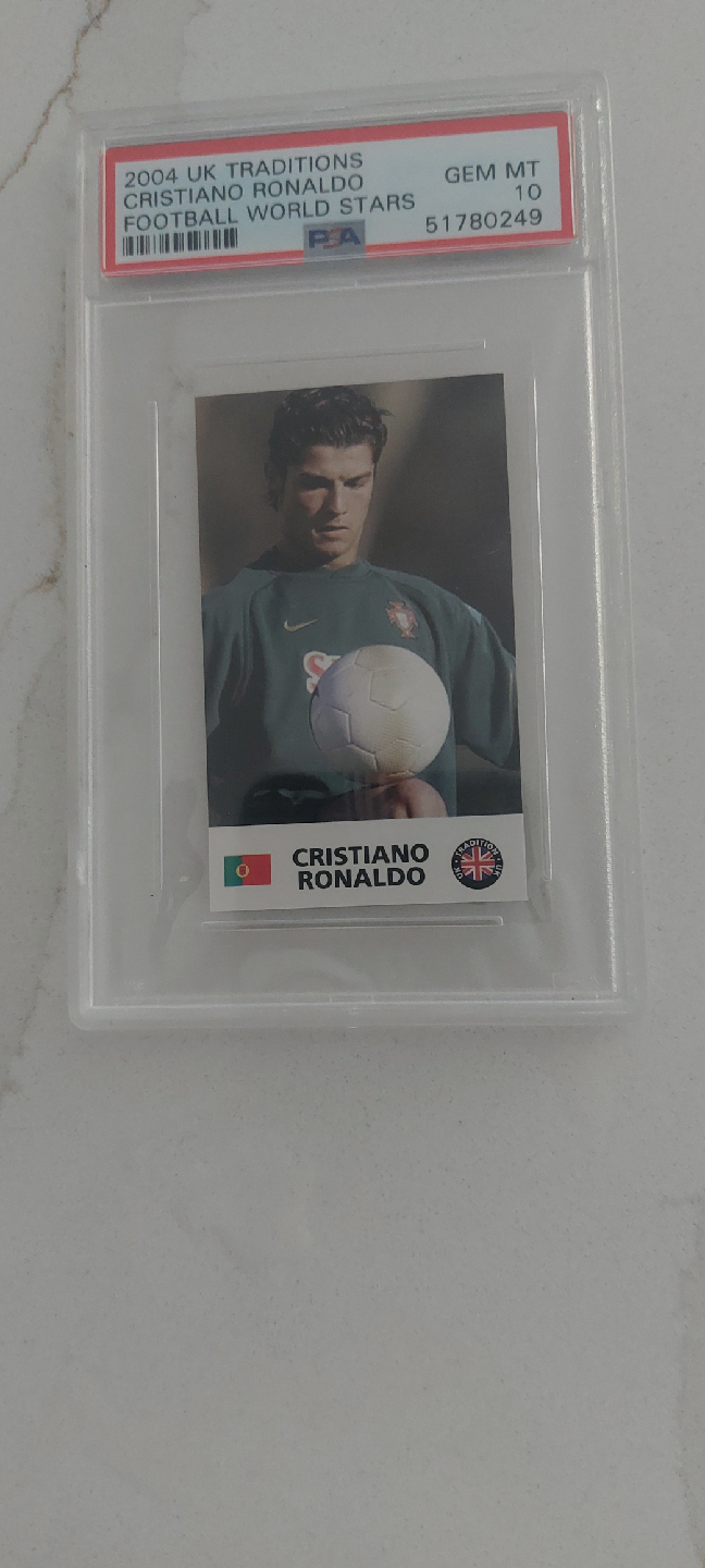 Cristiano Ronaldo Football World Stars Trading Card