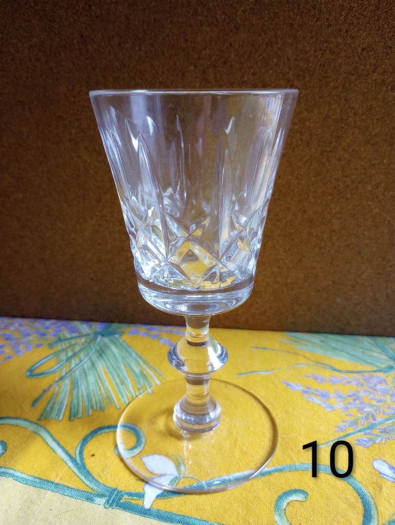 39 Crystal Glasses, Assorted Lot