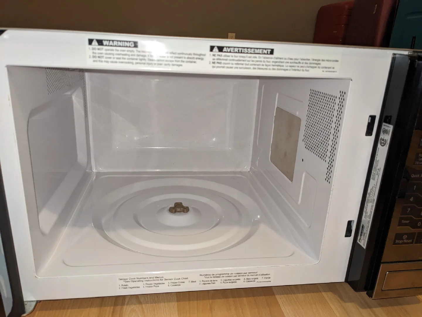 Panasonic Microwave Oven image indicator(3)