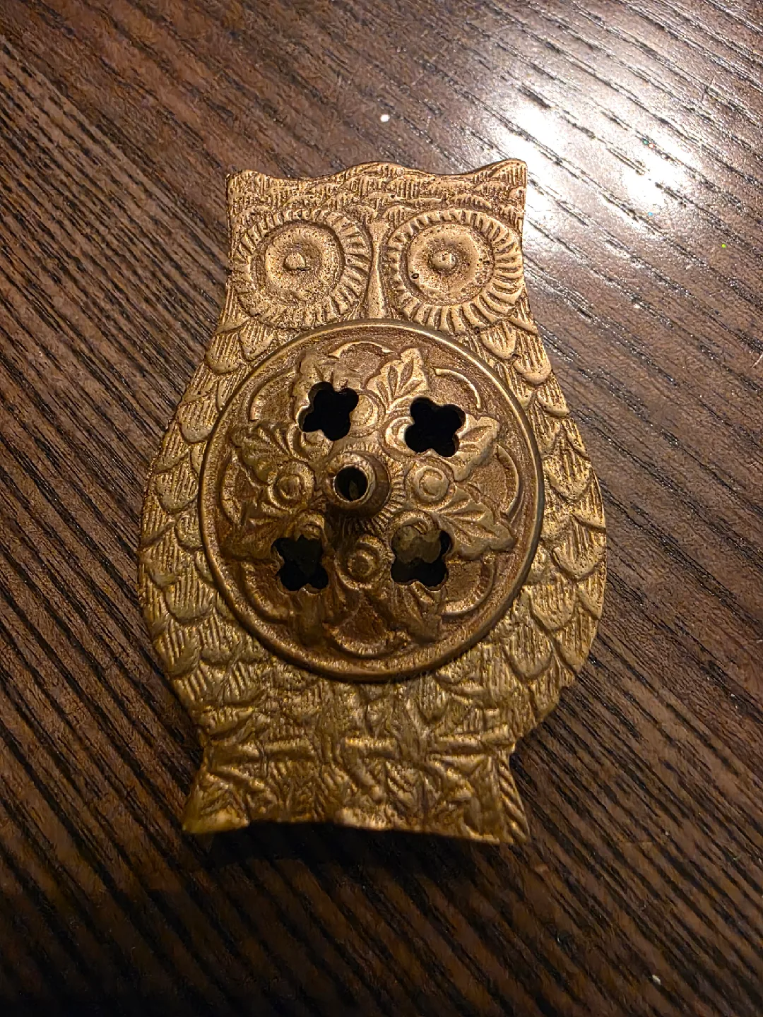 Brass Owl Incent Burner thumbnail