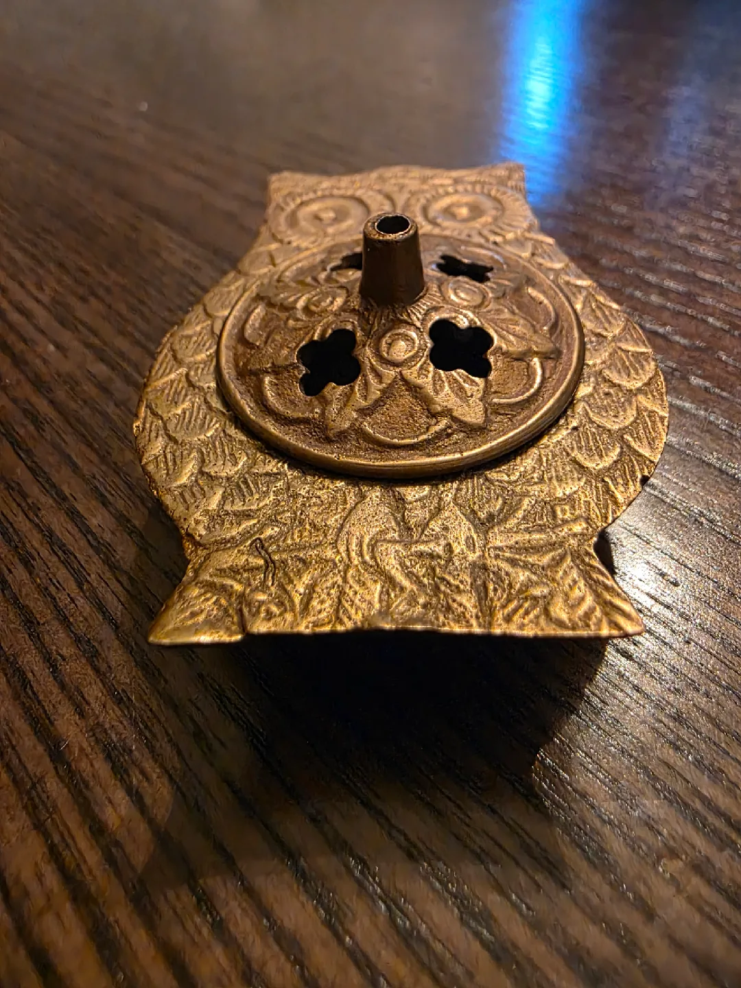 Brass Owl Incent Burner image indicator(2)