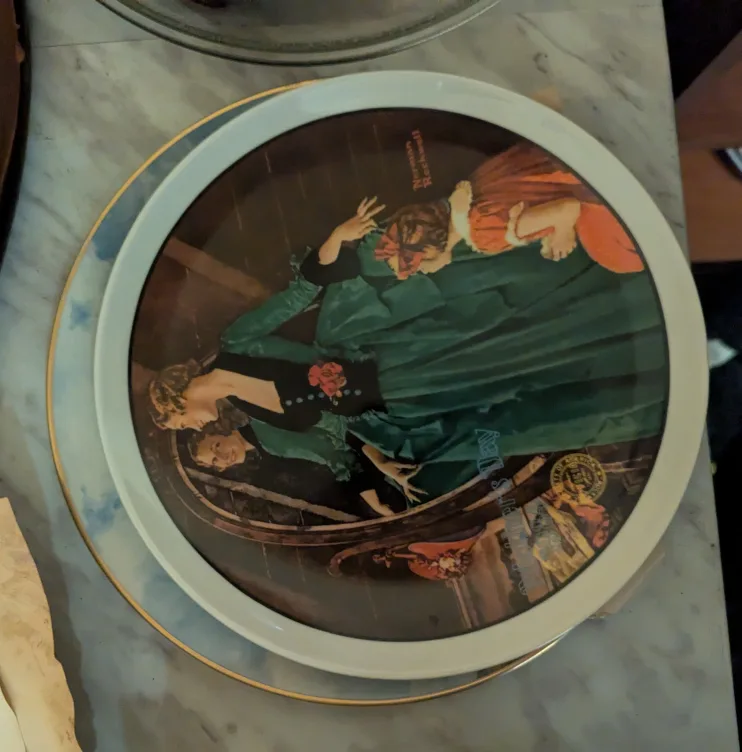 Norman Rockwell Collector Plates five plates for 45$ thumbnail