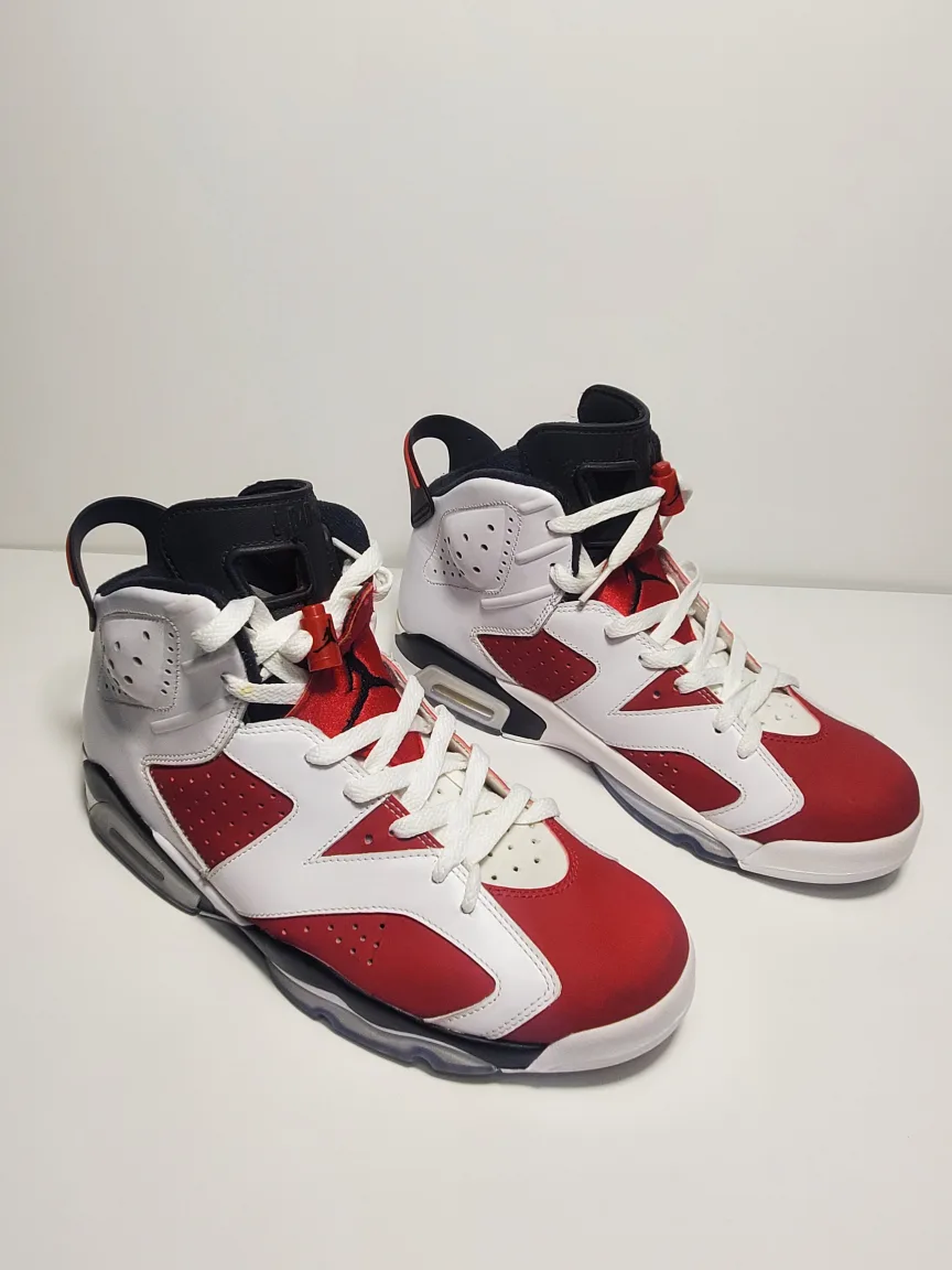 Jordan 6 Retro Carmine 384664-160 Size 9.5 image indicator(9)