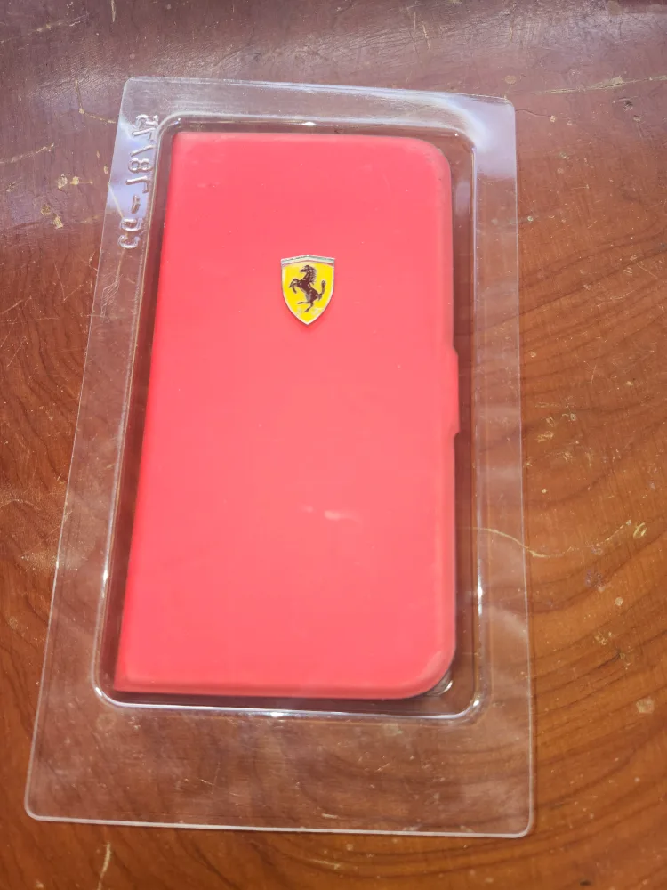 Ferrari Galaxy S10 Real Leather Phone Case - New! image indicator(4)
