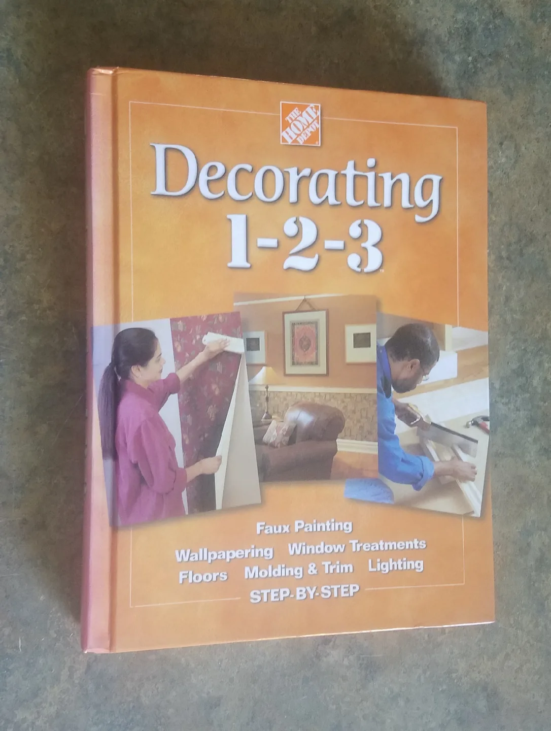 Home Depot Decorating 1-2-3 Hard Cover Book thumbnail