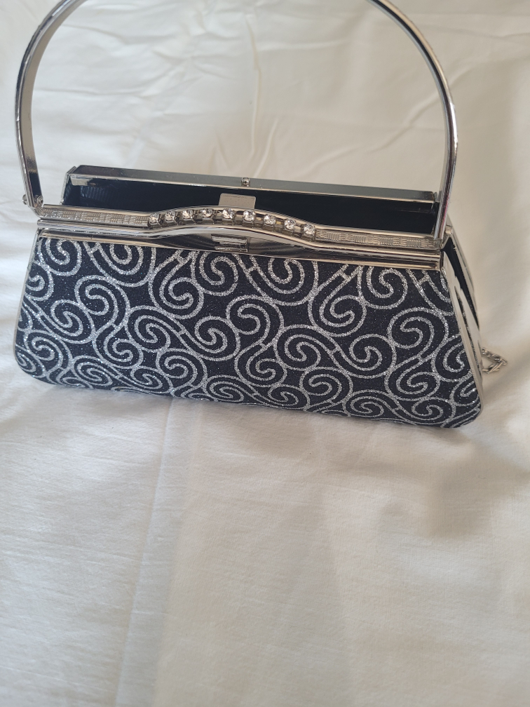 Evening Clutch Purse - Silver & Gold - photo 3