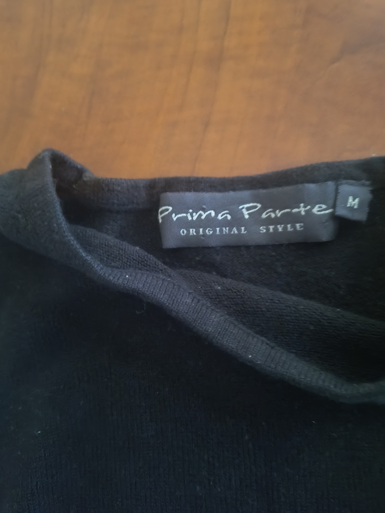 Prima Parte Black Top - Size M - photo 2