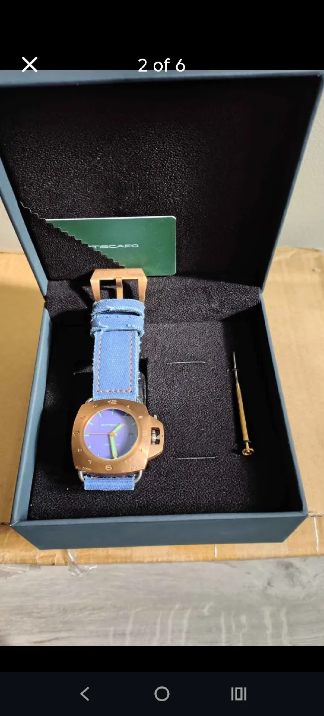 Batiscafo Submersible Bronze Watch image indicator(2)