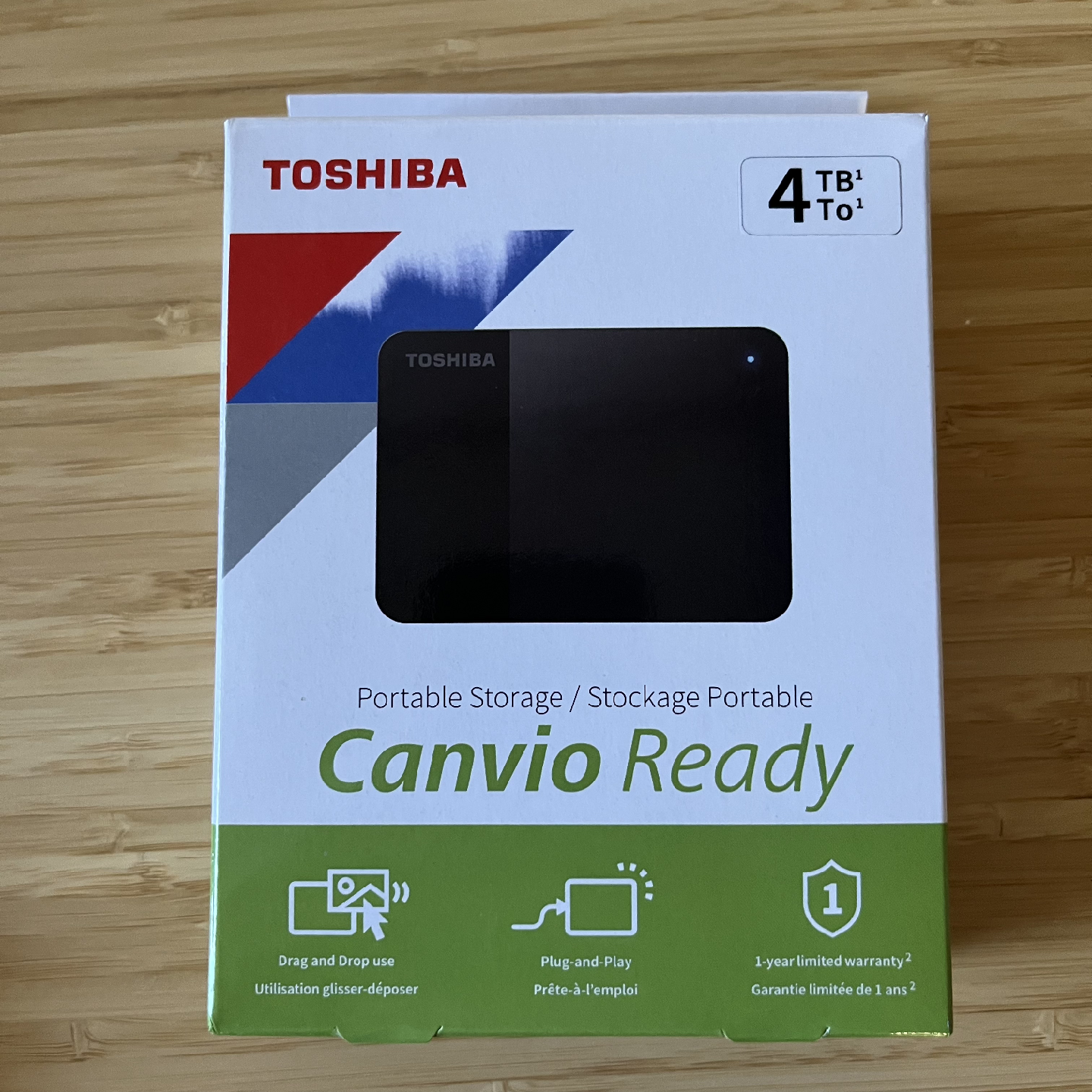 Toshiba Canvio Ready 4TB Portable Storage - New 🥕