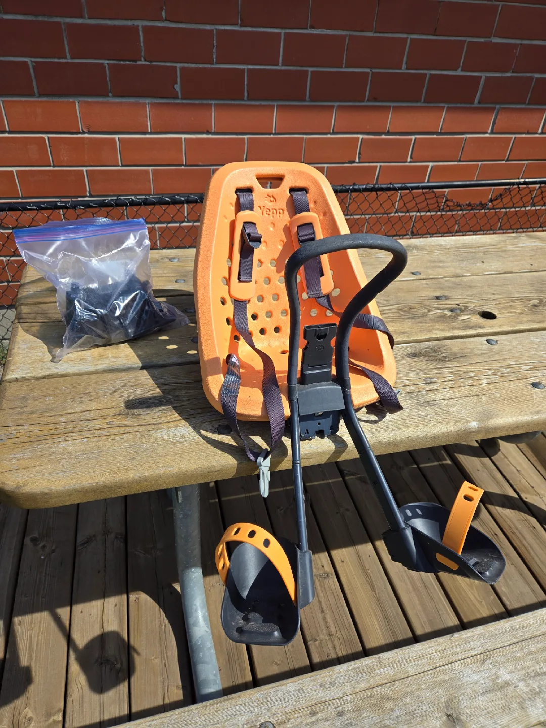 Yepp Child Bike Seat - Orange image indicator(2)