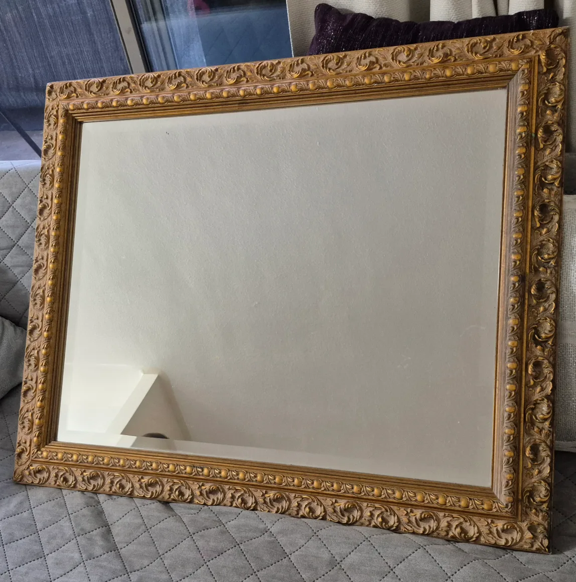 Ornate Gold Framed Mirror image indicator(2)