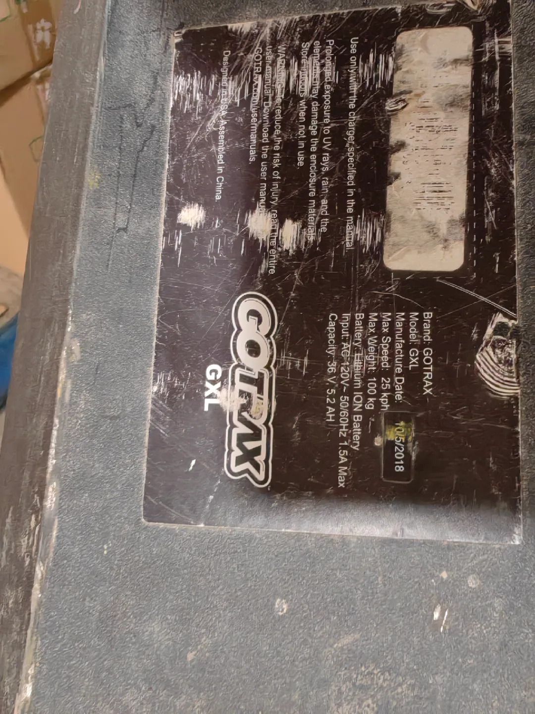 Gotrax GXL Electric Scooter image indicator(7)