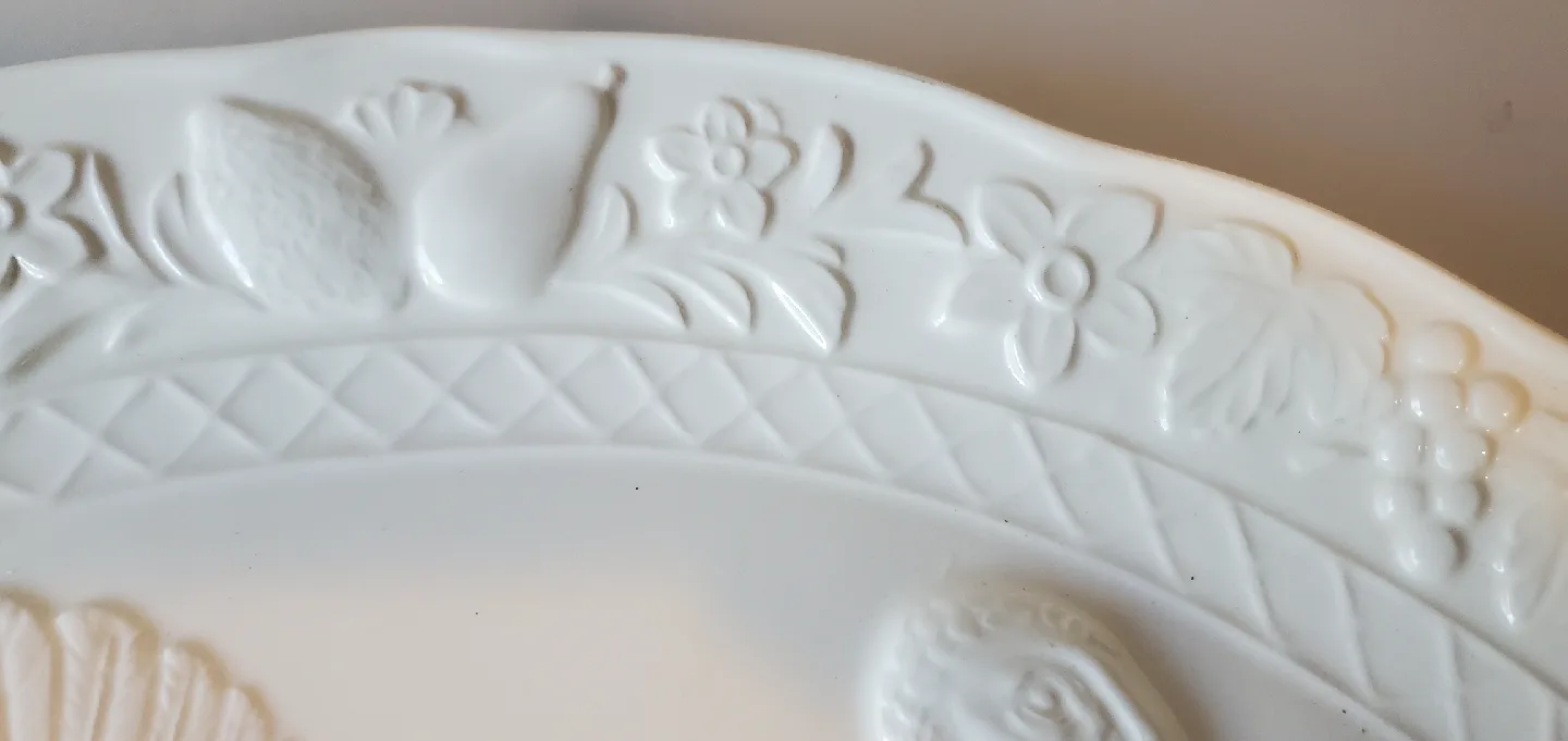 Turkey Platter, 19 inches, White image indicator(7)