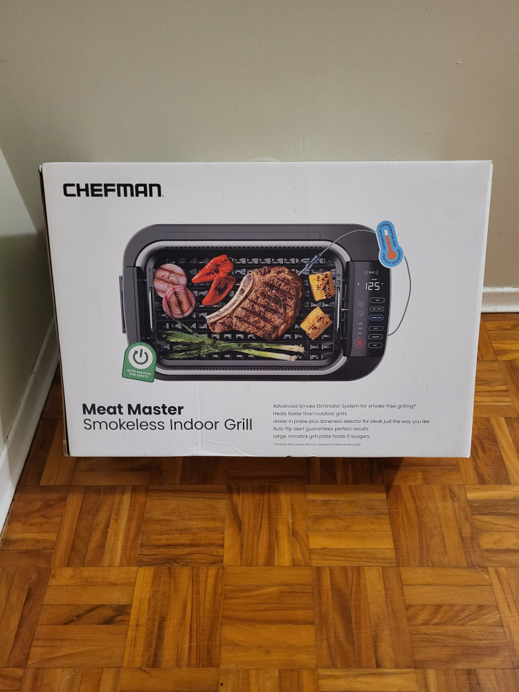 Chefman Meat Master Smokeless Indoor Grill