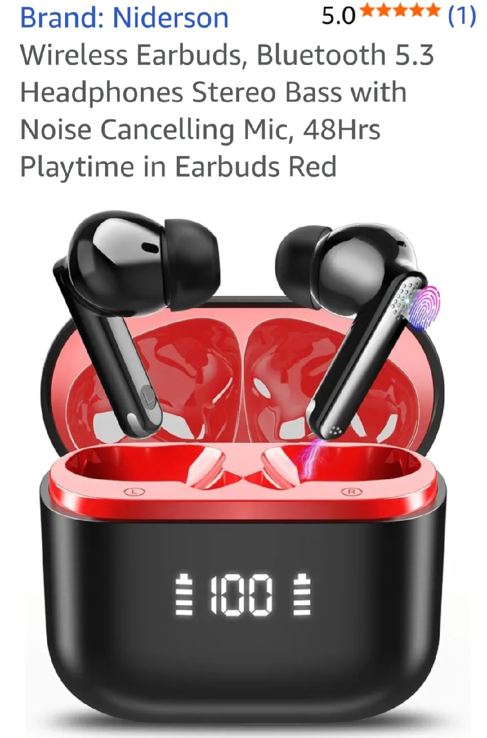 Wireless Earbuds  - Bluetooth image indicator(4)