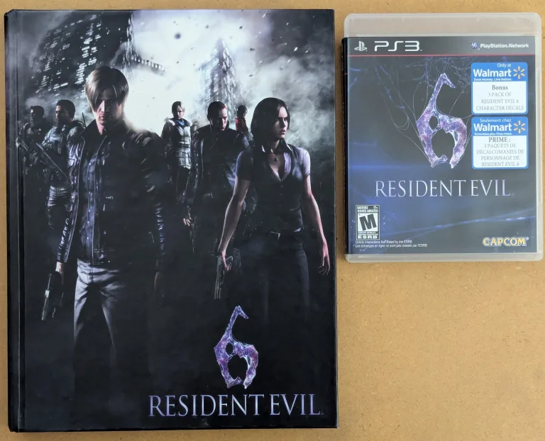 Resident Evil 6 Walmart Edition w/ Hardcover Strategy Guide PS3 thumbnail