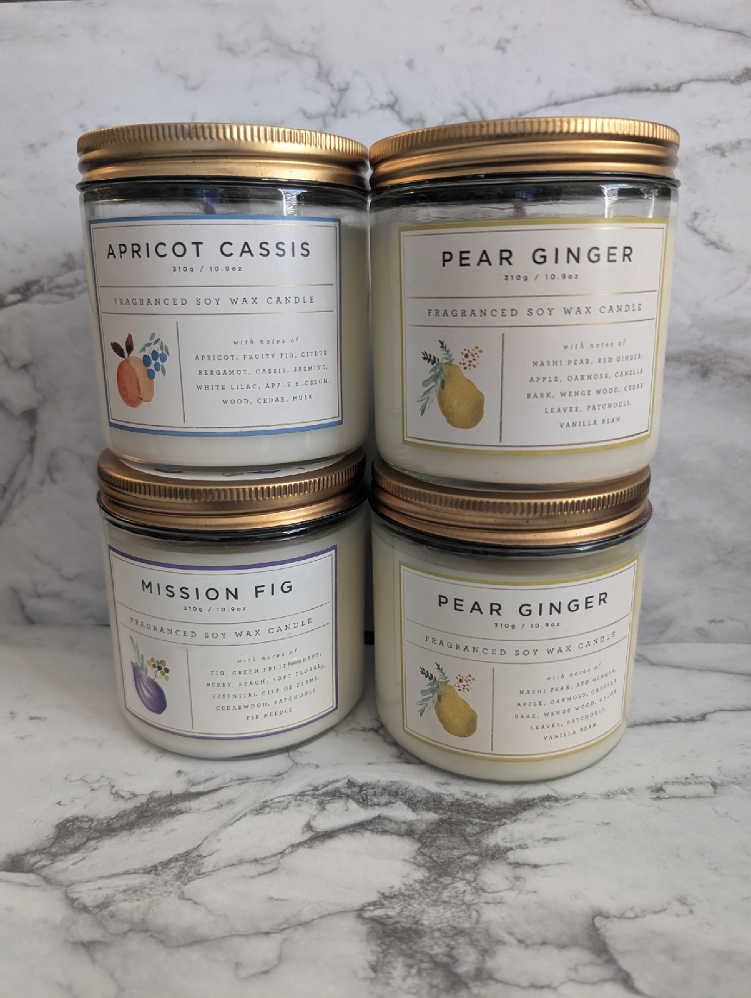 New Illume soy candles