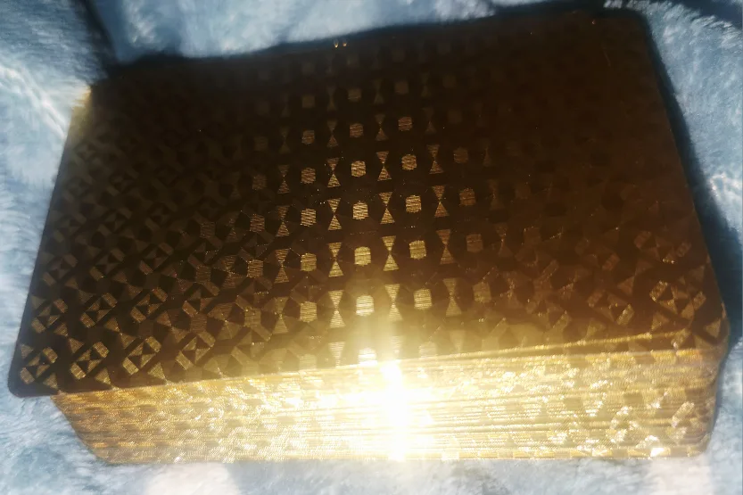 999.9 Gold Foil 54 Playing Cards Deck image indicator(3)
