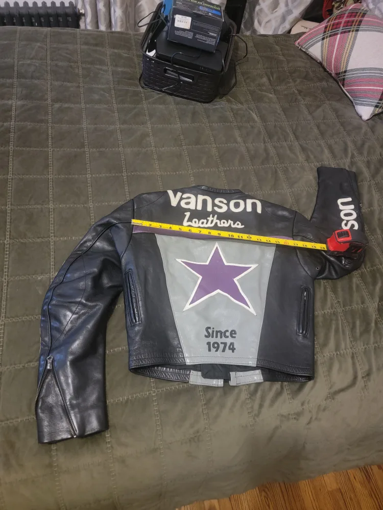 Vanson Leather Racing Jacket image indicator(7)