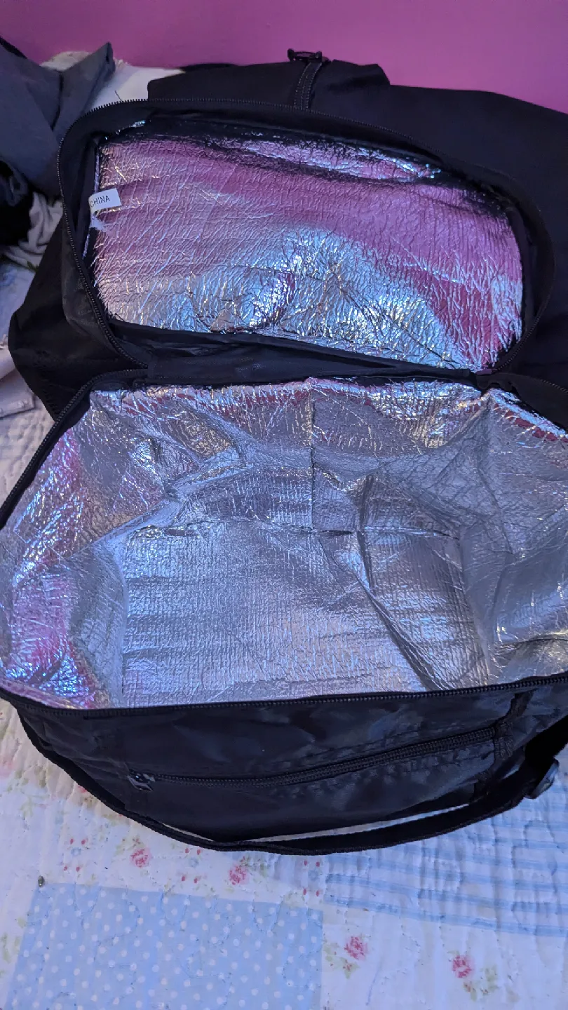 Black Insulated Lunch Box image indicator(2)