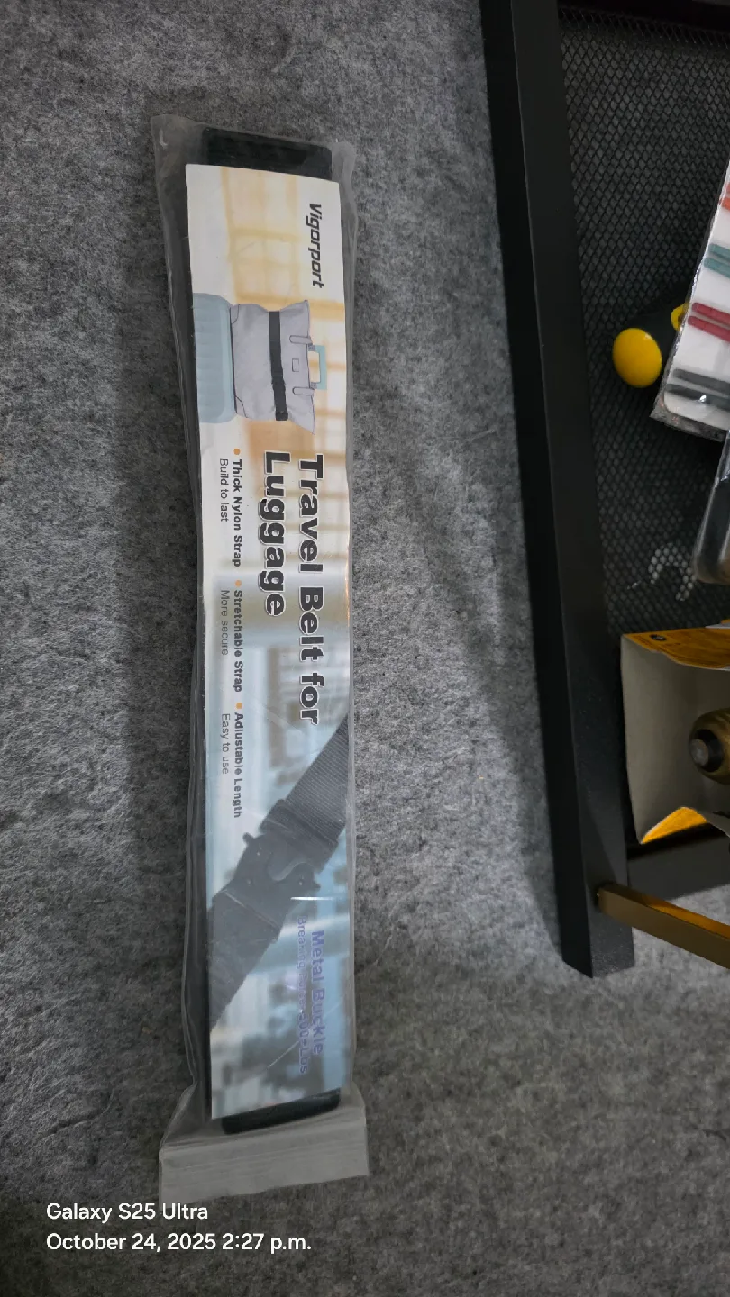 Vigorport Travel Luggage Belt - New in Package! thumbnail
