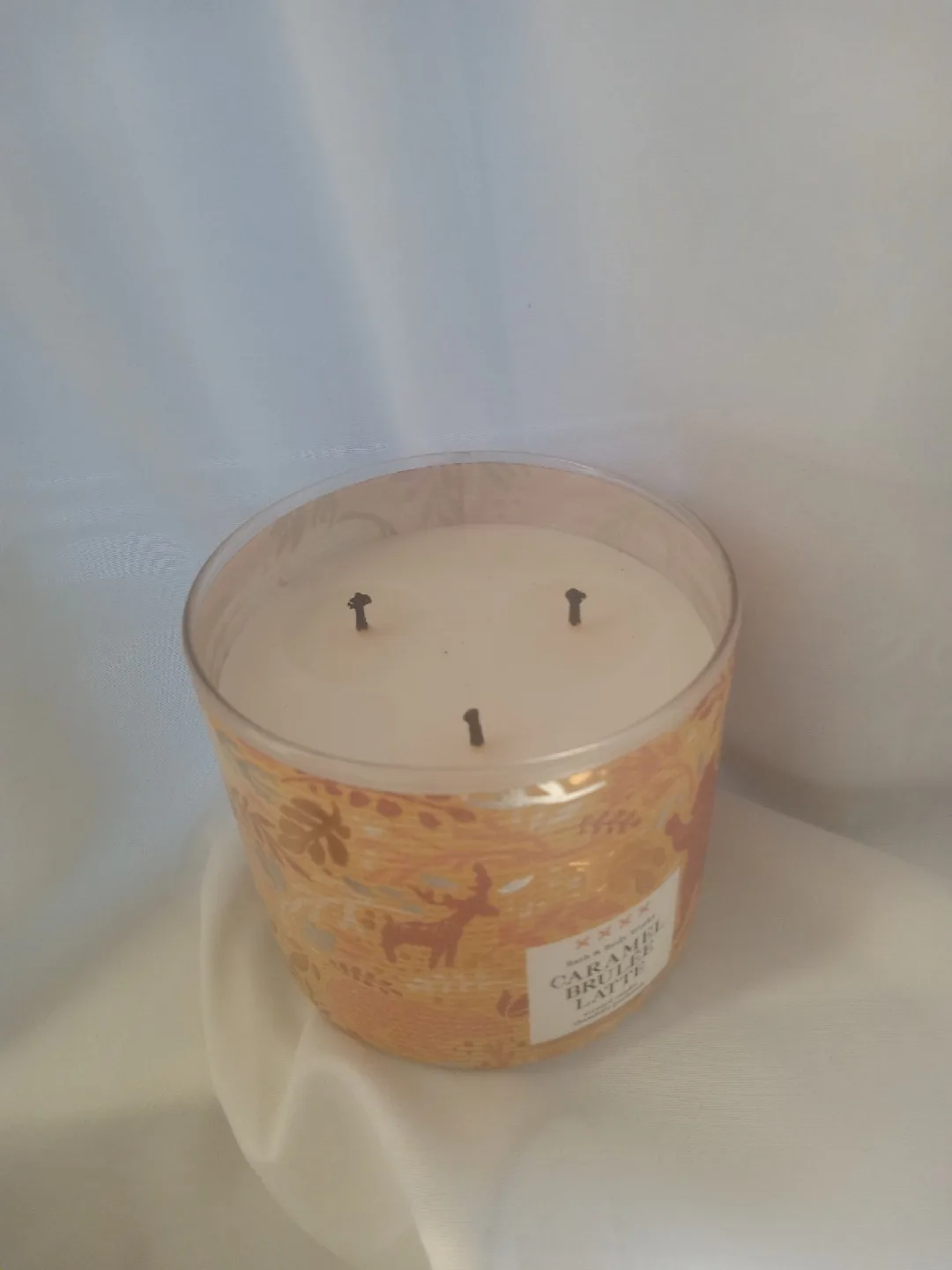Bath & Body Works Caramel Brulee Latte Candle image indicator(2)