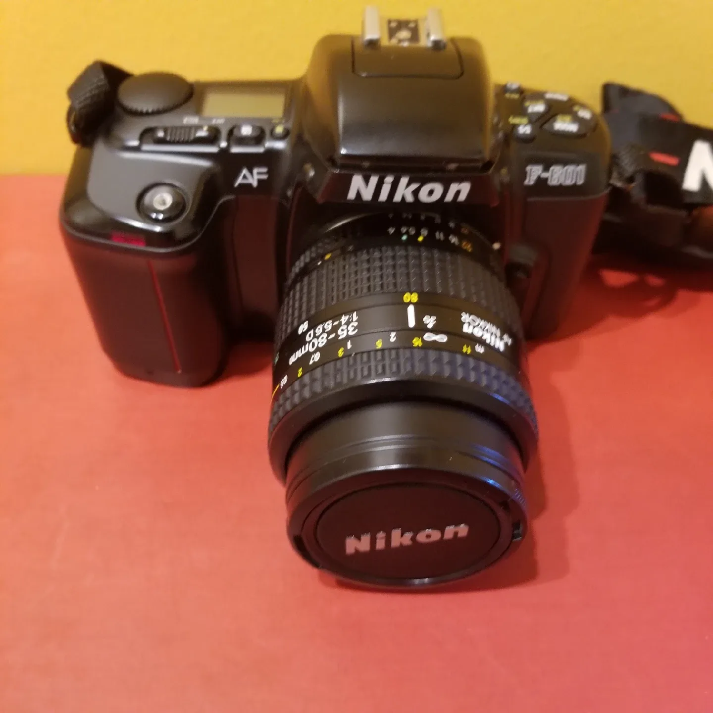 Nikon F-601 AF Film Camera with 35-80mm Lens image indicator(3)
