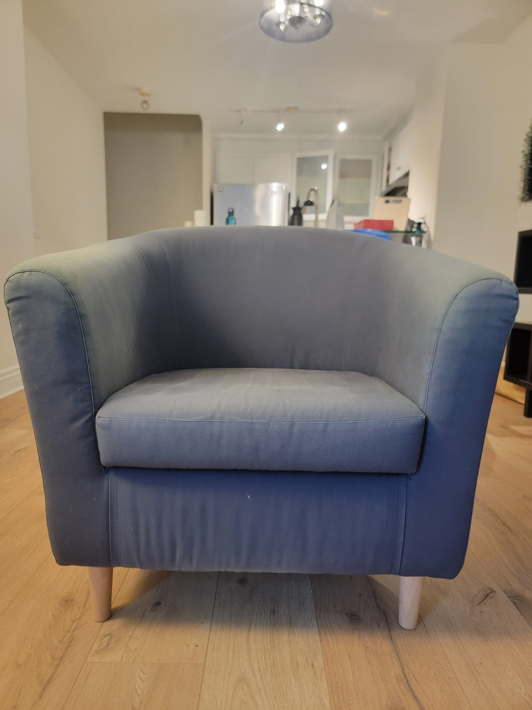 Blue Tub Chair