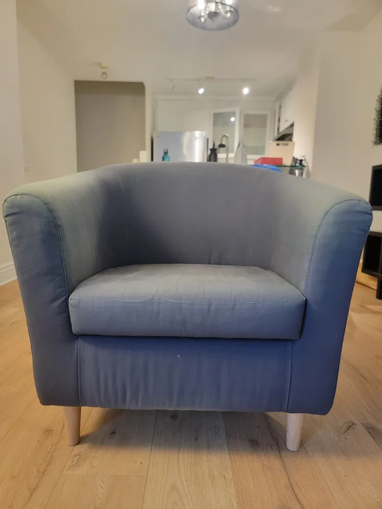Blue Tub Chair