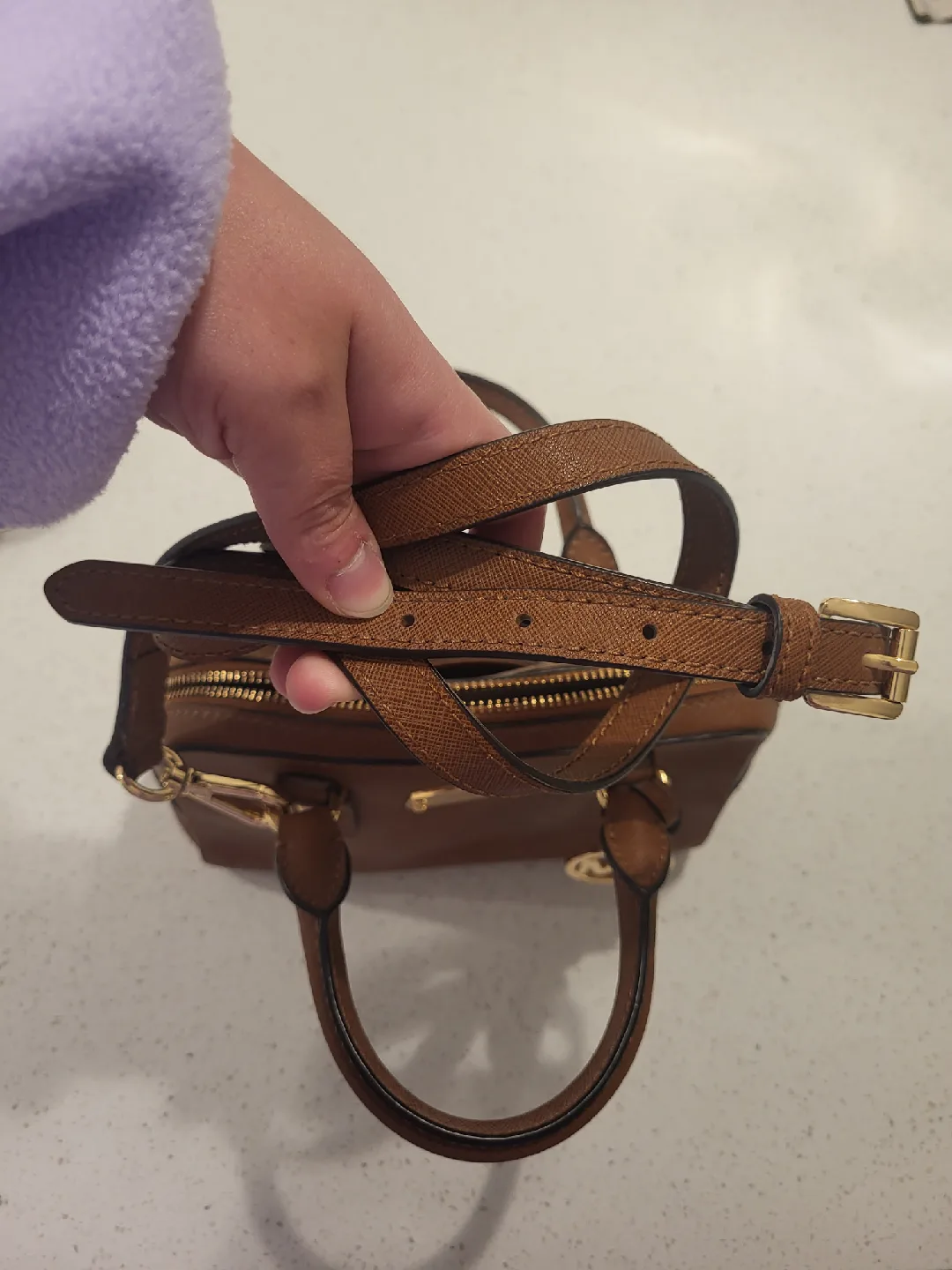 Michael Kors Satchel Bag - Brown image indicator(3)